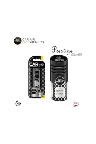 Aroma Prestij Kalorifer Geçme Koku - Gümüş