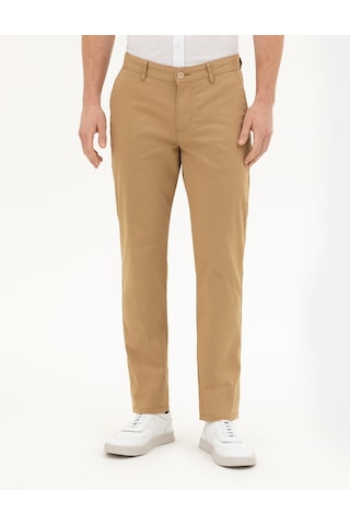Pierre Cardin Erkek Camel Kanvas / Chino Pantolon 50288510-vr015 Camel