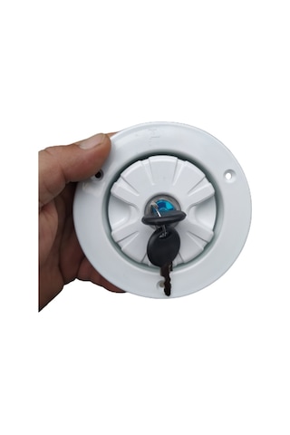 Kilitli Su Dolum Ağzı. Karavan Su Dolum Kapağı. Kilitli. 38mm