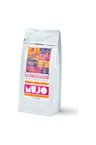 Mujo Coffee Honduras Finca Beatrice Micro Lot. Organic Çekirdek Kahve 500 G