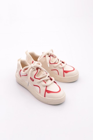 Dgn B10750 Kadin Sneakers Ayakkabi Kırmızı