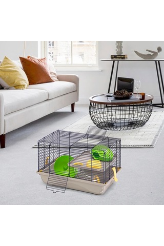 Imac Crıcetı 9 Hamster Kafesi Kahve 45x30,5x29cm