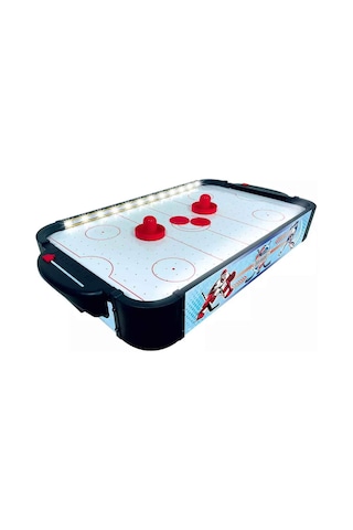 Led Işıklı Masaüstü Hava Hokeyi Eğlenceli Mini Air Hockey Oyunu Led Işıklı Masaüstü Hava Hokeyi Eğlenceli Mini Air Hockey Oyunu