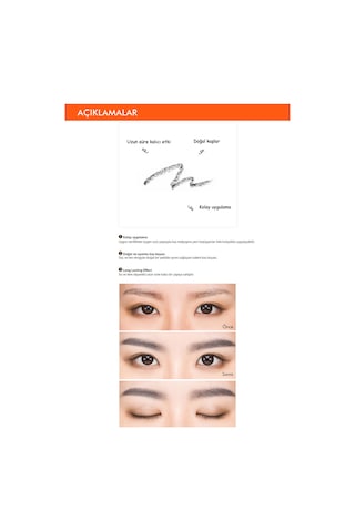 Missha Perfect Eyebrow Styler Uzun Süre Kalıcı Asansörlü Kaş Kalemi Black