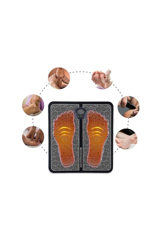 Vkemall Elektrikli Ayak Masaj Pedi - 9 Seviye, 6 Mod İle Rahatlama Ve Kan Dolaşımını Artırma 112 Karakter