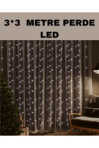 Enerji Tasarruflu 3x3 Led Işık Parti, Yılbaşı Ve Organizasyon Çok Renkli