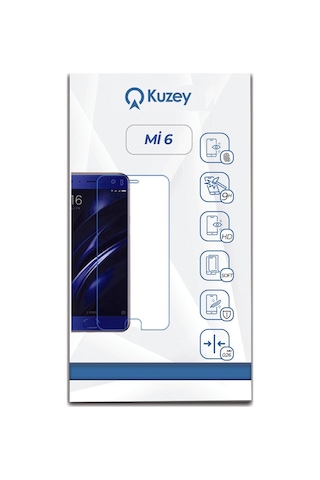Xiaomi Mi 6 ile Uyumlu Kırılmaz Temperli Cam Ekran Koruyucu