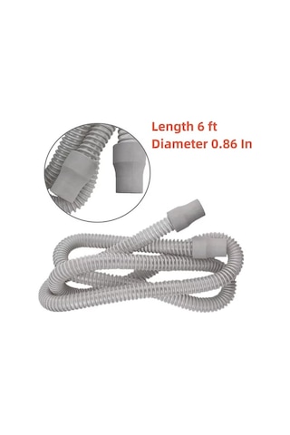 Giltswift 2 Adet Cpap Evrensel Hortum Çoğu Makineyle Uyumlu Evrensel Boru Çoğu Markaya Uyar Uzunluk 1,8 M, Çap 0,