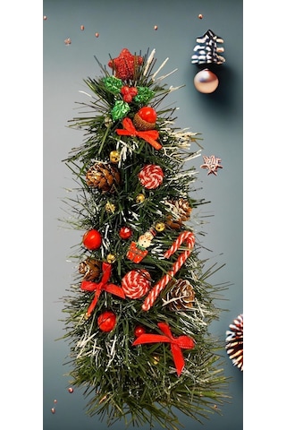 Yılbaşı Ağacı Mini Süslü