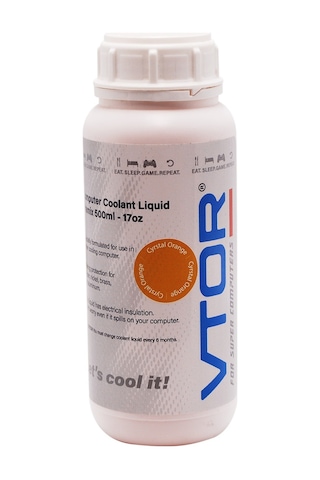 Vtor Bilgisayar Soğutma Sıvısı 500ML Kristal Turuncu
