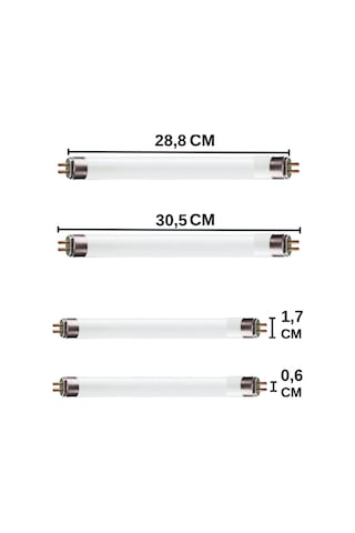 1 Adet Philips 8w 765 Beyaz Işık 6500k G5 Duylu T5 Floresan