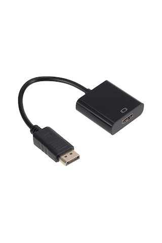 Displayport Dp To Hdmı Çevirici Adaptör - 1080p Full Hd Destekli, Monitor Ve Tv Aktarıcı Kablo
