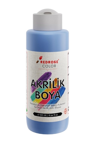 Açık Mavi Akrilik Boya 120 Ml