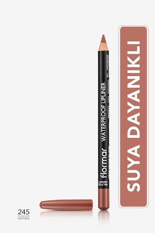 Flormar Waterproof Lipliner Sudan Etkilenmeyen Dudak Kalemi 245 Natural