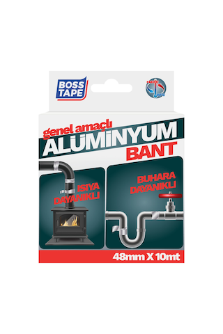 Boss Tape 30 Mikron Alüminyum Bant 8'li Avantaj Paketi Mıchu