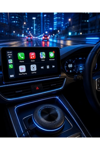 Mey İthalat Kablosuz Carplay Android Auto Destekli Akıllı Tv Box 4g Sim Kart Girişli Diğer