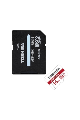 Toshiba 16Gb 48Mb/Sclass10 M301-Ea Thn-M301R0160Ea Micro Sd Kartı