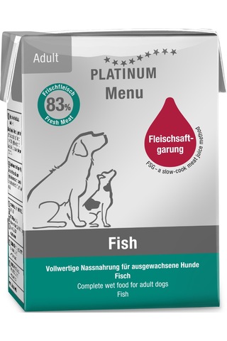 Platinum Balıklı Köpek Yaş Maması 185 G