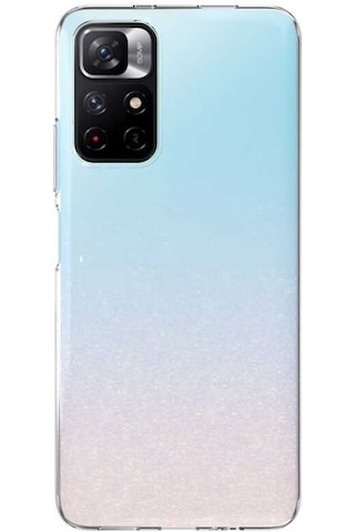 Zore Redmi Note 11t 5g Kılıf Msra Süper Silikon Kapak - Renksiz Renksiz