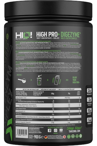Hıq High Pro+ 900gr Tasty Banana Flavored