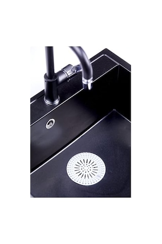 Seahome Süzgeçli Lavabo Banyo Küvet Tıkacı, Yuvarlak Evye Küvet Banyo Gider Kapağı Beyaz Renk Isgfm3 Genel