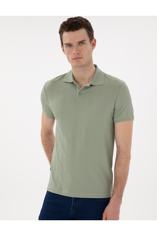 Pierre Cardin Erkek Çağla Tişört 50310233-vr016 Çağla