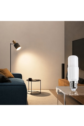 6 Lı Set Cata Ct-4091 8w E27 Led Ampul 780 Lümen 6400k Beyaz Işık İnce Uzun Silindir Tip 320 Geniş Açılı Lamba