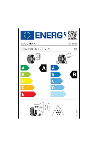 Goodyear 225/55 R18 102V Xl Vector 4Seasons Gen3 Pe Dört Mevsim Lastiği 2026