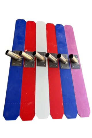 Fiber Beton Mastarı 90 Cm -fiberglas Iz Bırakmaz Sap Ve Eldiven Hediye Karışık