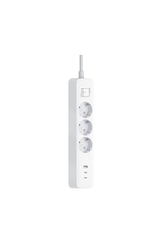 Xiaomi 20 W Power Strip XMCXB01EU Anahtarlı Type-C USB'li 1.4 m 3'lü Priz