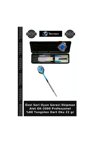 Özel Seri Oyun Gereci Ekipman Alet Ok-2000 Profesyonel %80 Tungsten Dart Oku 22 Gr