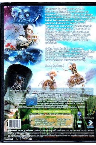 Arthur 3: İki Dünyanın Savaşı - Dvd - Ambalajında