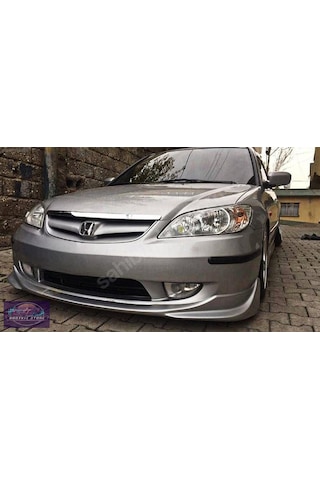Vtec 2 ön Tampon Eki S2000 ön Makyajlı Kasa Honda Civic Vtec2 Uyumlu Ön Karlık - Boyasız - Bodykit Store
