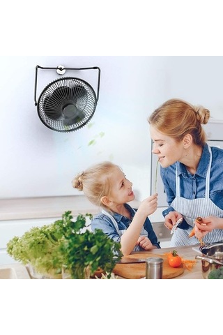 Hadron Hdx7251 Metal 8"Usb Soğutucu Pervane Vantilatör