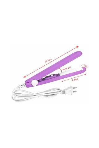 Saç Düzleştirici Pürüzsüz Parlaklık Seyahat Tipi Taşınabilir Seramik Kaplama