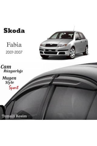 Skoda Fabia Mugen Cam Rüzgarlığı 2001-2007