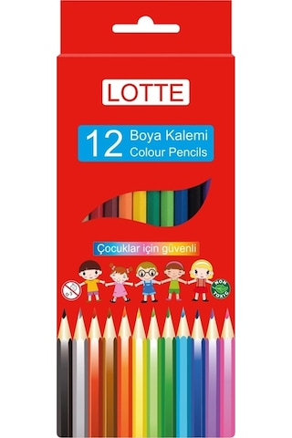 Lotte Kuru Boya Kalemi 12 Renk 10545829