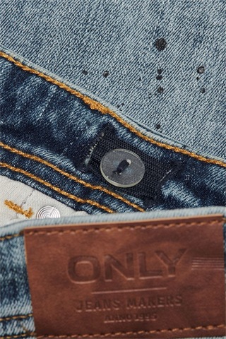 Only Kobmatt Slım Mıd Blue Paınt Jeans Dnm Kız Çocuk Mavi Jean - 15292061