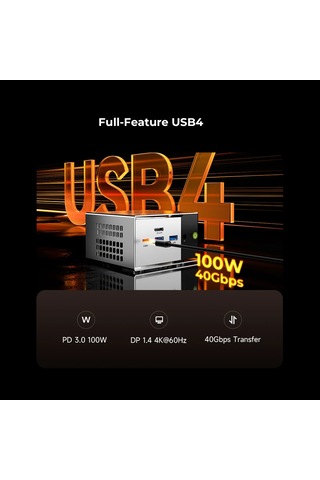 Gmktec M8 R5-6650H 16 GB 1 TB SSD W11P Mini Pc