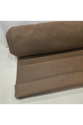 1 1 Bebe Kaşkorse Ribana Kumaş Kumaş Eni: 50 Cm Tüp %95 Pamuk %5 Elastan 037 Kahverengi