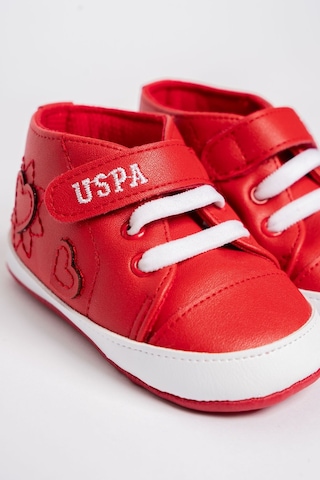 U.S. Polo Assn. U.s Polo Assn. Kız Bebek Kırmızı Ayakkabı 5274-50183 Kırmızı