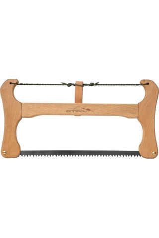 Campout Kamp Bow Saw Kılıflı Testere 45 CM Kahverengi