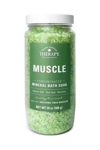 Village Naturals Therapy Eucalyptus Mint Banyo Tuzu 566 G