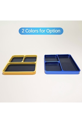 Pazly Manyetik Vidalı Tepsi Seti - Rc Arabalar Ve Aletler İçin Mavi Parçalar