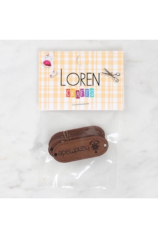Loren Crafts Handmade Deri Arma 5 Adet - 1564