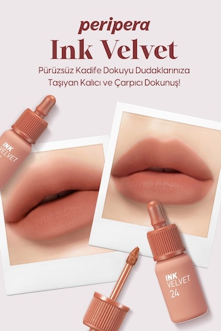 Peripera Ink Velvet Ruj 24 Milky Nude