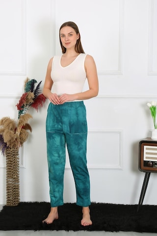 Akbeniz Kadın Pamuk Cepli 3 İplik Alt Eşofman Turkuaz 27510-turkuaz Turkuaz