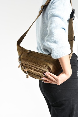 Baginn Unisex Bel Çantası Free Bag Klinkır Kumaş Hafif Yağmur Geçirmez Kumaş Çok Cepli 001