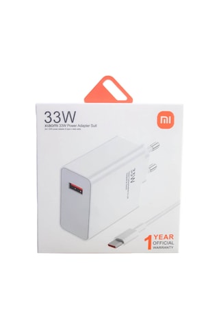 Xiaomi Uyumlu 33 Watt Fast Qualcomm Turbo Hızlı Şarj Aleti 33W