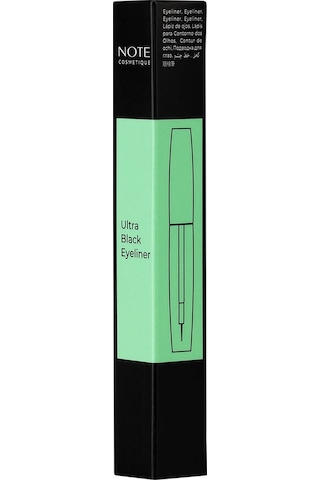 Note Cosmetics Ultra Black Eyeliner Kıl Fırça Uçlu